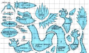 Делаем бумажного дракона из модулей в технике оригами Объемный бумажный дракон